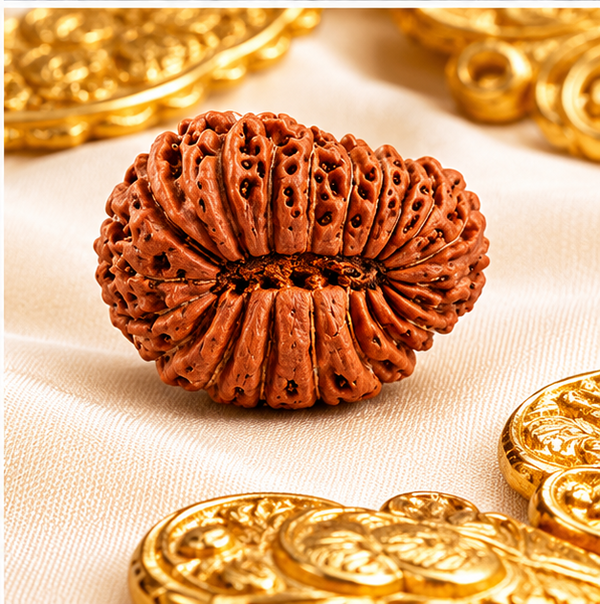 21 Mukhi Rudraksha (Nepali)- Big size with X-ray report