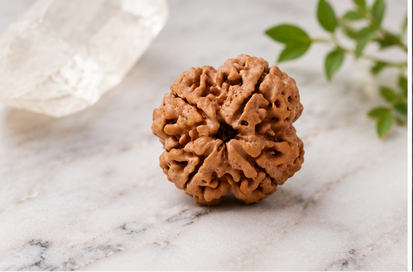 4 Mukhi Rudraksha (Nepali)- Big size with X-ray report