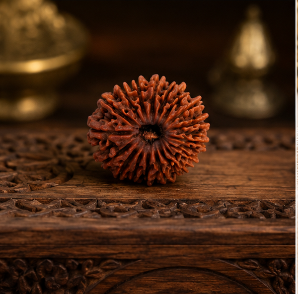 18 Mukhi Rudraksha (Nepali)- Big size with X-ray report