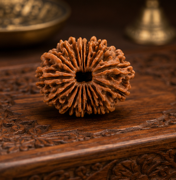 19 Mukhi Rudraksha (Nepali)- Big size with X-ray report