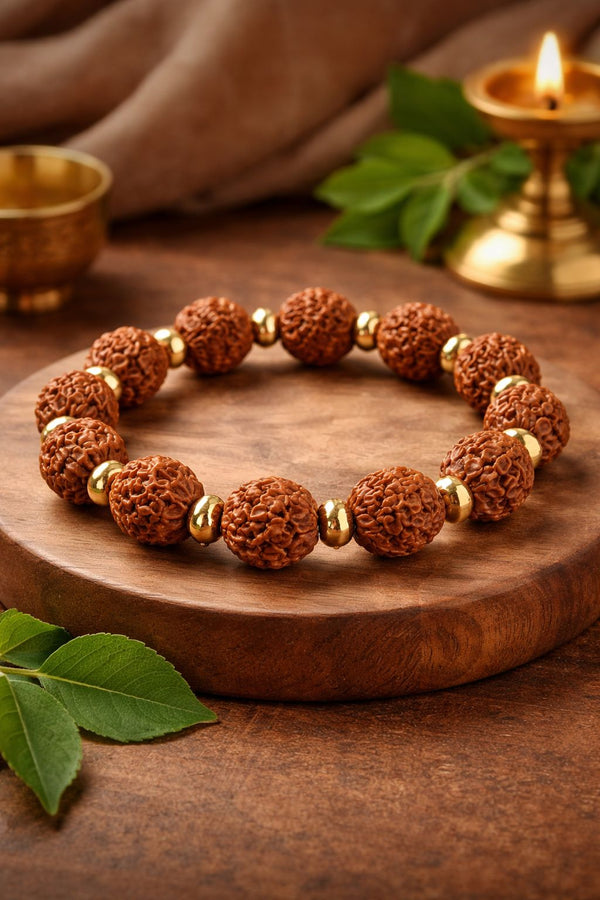 7 Mukhi Rudraksha Bracelet – Original & Lab Certified