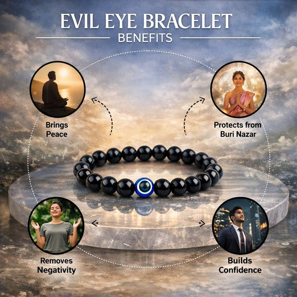 Money Magnet Bracelet + Evil Eye Bracelet Combo